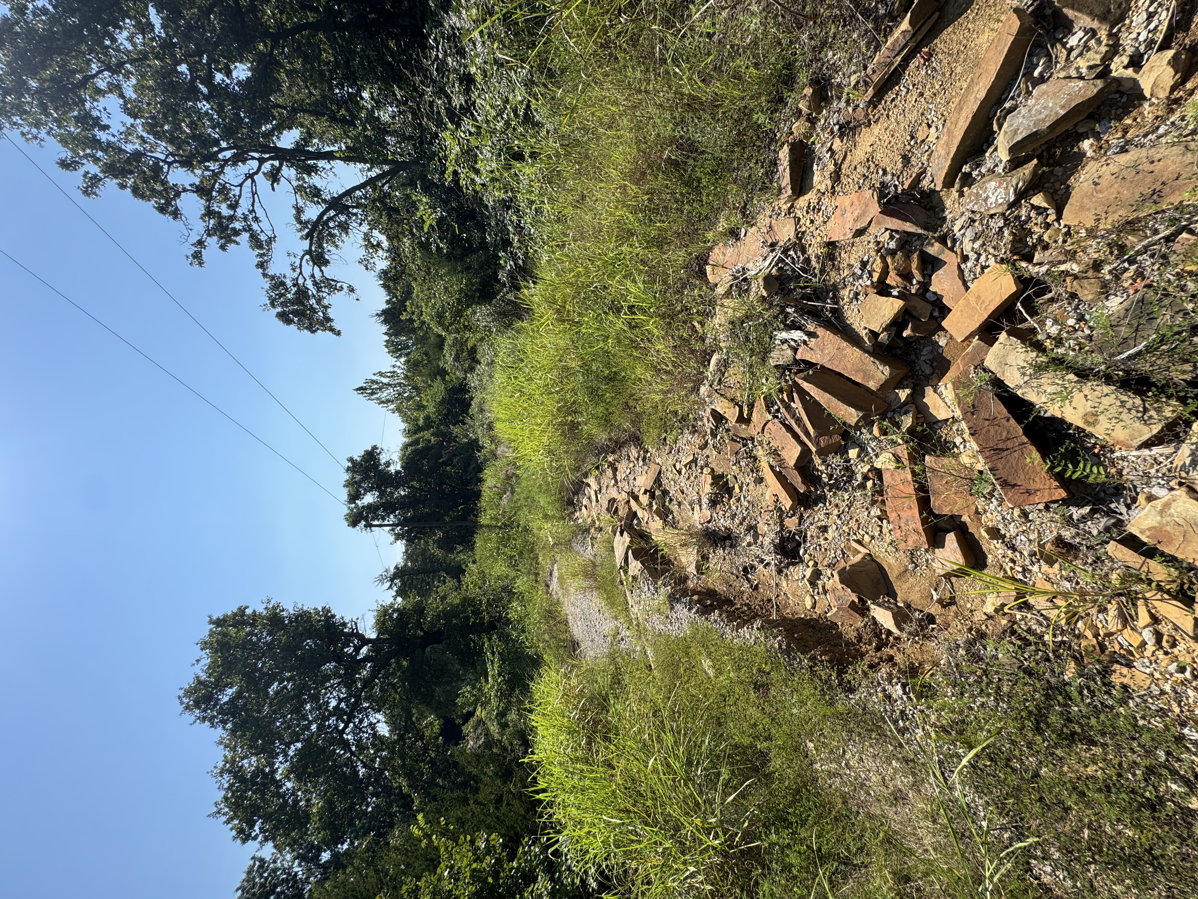 Drainage correction project in Oklahoma